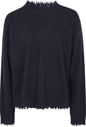 Uma Wang Sweater Plain Ws Round Neck Top