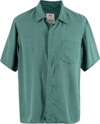 Visvim Peerless Dragon Back Printed Short Sleeved Shirt Size S