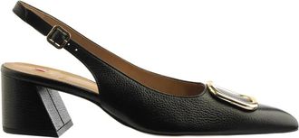 H&ouml;gl Jennifer Pump - Dames - Pumps - Zwart - 37 EU - Leer - Schoenen