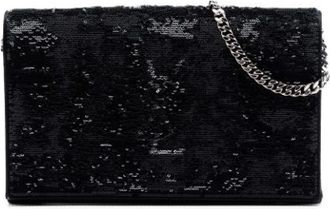 Saint Laurent Pre-owned Kate Chain Wallet - Dames - Vintage Schoudertas - Zwart - ONE Size - Leer - Vintage