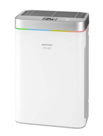 Concept Concept - Purificador De Aire Inteligente Perfect Air Con Humidificador, Wifi, Blanco/plateado Ca3000