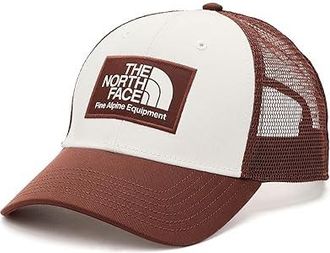 The North Face Mudder Trucker Baseball Caps Ember Soil/White Dune, Cotton/Mesh/Polyester
