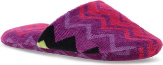 Missoni Unisex Giacomo Slippers Orange Cotton Extras