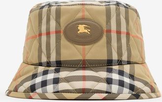 Burberry Quilted Horseshoe Bucket Hat