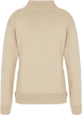A|X Armani Exchange Winter Wollige Rolkragstrui - Heren - Coltruien - Beige - L - Wol - Truien & Vesten
