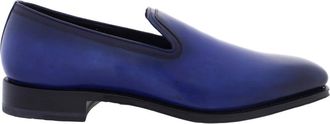 Ferragamo Dorio Leather Slip-On Loafers, Size 9 E