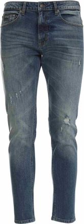 Versace Jeans Couture Slim-fit Jeans - Heren - Slim Fit Jeans - Blauw - W30 - Jeans