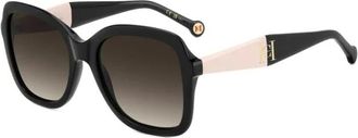 Carolina Herrera HER 0373/S Zonnebrillen - Dames - Zonnebrillen - Zwart - 56 MM - Accessoires