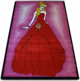 RugsX Alfombra Kids Princesa Rosa C425 Pink 280x370 Cm