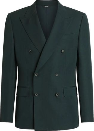 Dolce & Gabbana Blazer doppiopetto - Verde