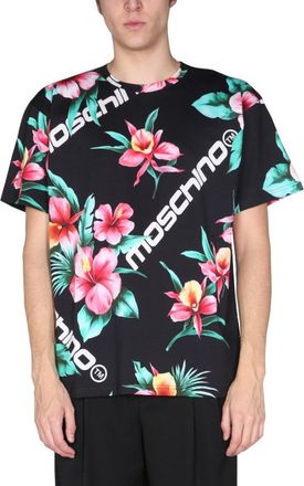 Moschino Floral Print T-Shirt