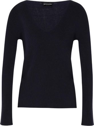 Emporio Armani Maglia - Dames - Truien - Blauw - Maat: L