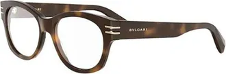 Bulgari BV50064I Brown Acetate Eyeglasses - Brown