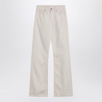 Calvin Klein Relaxed Flared Jeans In Blend