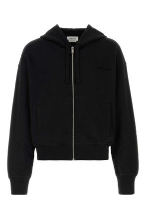 Alexander McQueen Zwarte Katoenen Sweatshirt