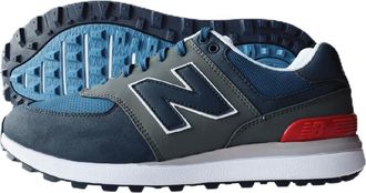 New Balance 574 Greens VS, Mens Golf Shoes, Navy Grey, 9.5 UK