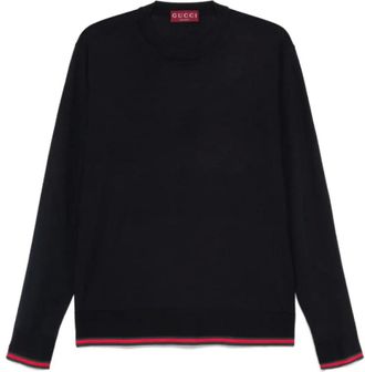 Gucci Hombre, Jerseys, Azul, Talla: M