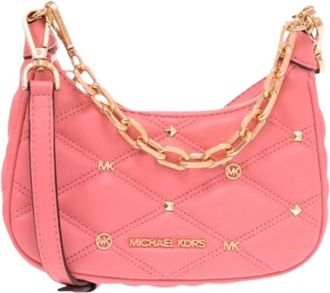 Michael Kors Pre-owned Nylon handbags - Dames - Vintage Schoudertas - Roze - ONE Size - Nylon - Vintage