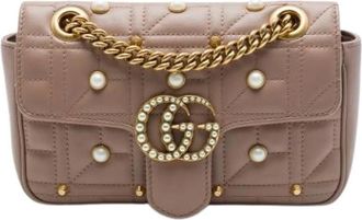 Gucci Borsa a spalla Pre-owned trapuntata - - Pre-owned - Donna - Marrone - ONE SIZE