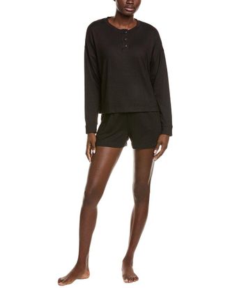 Sanctuary 3Pc Boxer Pajama Set