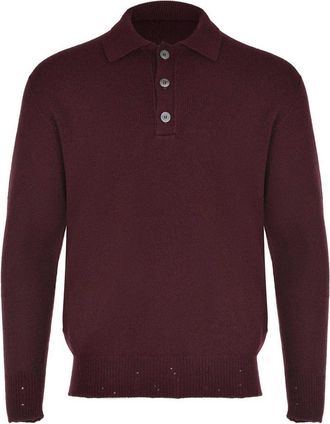 Amaranto Burgundy Sweater Ì