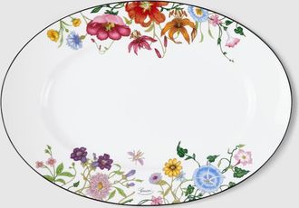 Gucci Flora Oval Tray, White
