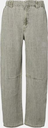 Velvet Pantaloni regular Taylor in lino