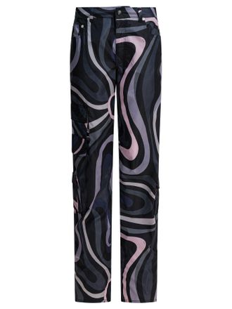 Pucci Cargohose mit Marmo-Print