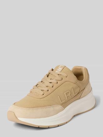 Lauren Ralph Lauren Sneaker mit Label-Detail Modell FRANKY in Beige, Gr&ouml;&szlig;e 37