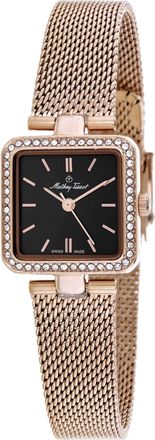 Mathey-Tissot Womens Fleury XIV Black Dial Watch