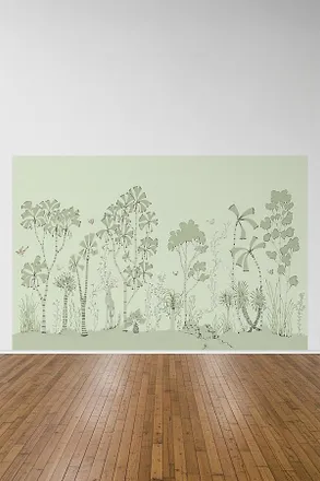 Mitchell Black Oasis Canopy Nature Mural