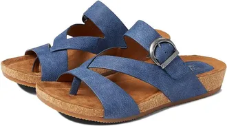 S&ouml;fft Gladis Womens Shoes Navy : 6.5 B - Medium, Synthetic