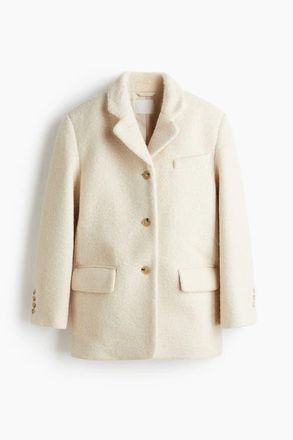 H&M Single-breasted Blazer in Light Beige at Nordstrom, Size Xx-Small