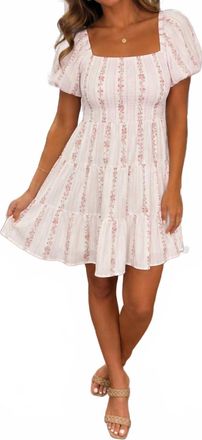 Blu Pepper Bailey Beauty Dress In Floral Print