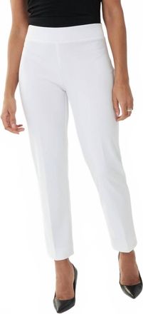 Joseph Ribkoff Womens Straight Leg Pants In Vanilla