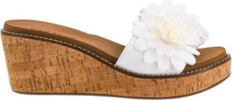 Corkys Footwear Womens Wildflower Wedges In White