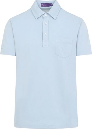 Ralph Lauren Purple Label Polo in piqué - Blu