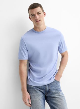 Le 31 Mens Dressy Pima jersey T-shirt Standard fit