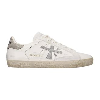 Premiata Sneakers, female, White, Size: 10 US Stevend 8127 Sneakers