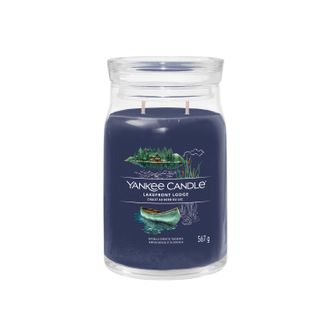 Yankee Candle Company Lakefront Lodge candela in giara grande Yankee Candle