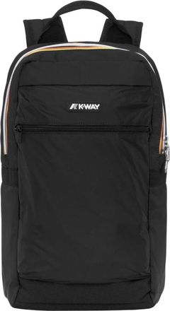 K-Way Laon Backpack - Heren - Rugzakken - Zwart - ONE Size - Polyester - Tassen
