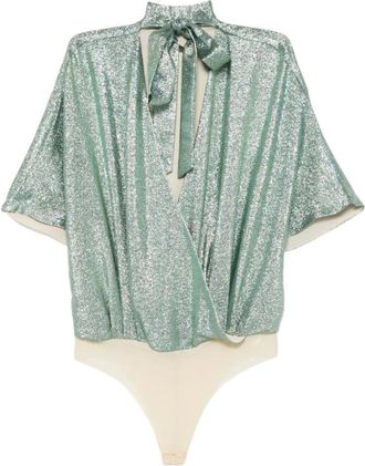 Simona Corsellini Mujer, Camisetas, Verde, Talla: S