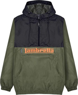 Lambretta Unisex Volwassen OTH Scooterjas (Khaki/Zwart)