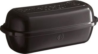 Emile Henry Italian Bread Loaf Baker in Charcoal at Nordstrom