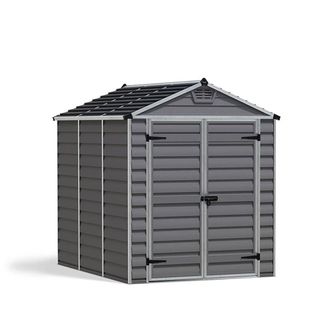 Palram Skylight Shed 6 x 8 Tan - Polycarbonate - L229 x W185.4 x H217 cm in Beige