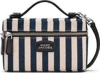 Marc Jacobs The Stripe Canvas Everyday East/West Vanity Bag in Blue Sea Multi at Nordstrom