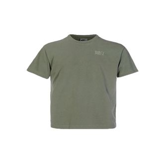 Nike Mens Nike NAI-KE Cha Nai-Ke Cha Series Casual Breathable Solid Color Short Sleeve Green T-Shirt DV5253-386