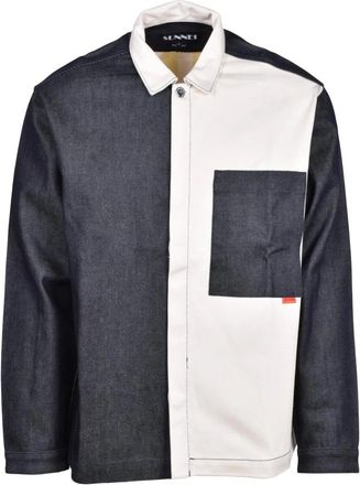 Sunnei Hombre, Camisas, Azul, Talla: XL