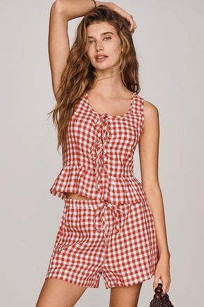 Rails Jenner 100% Linen Shorts