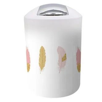 Trade Shop Trade Shop - Pattumiera Cestino Secchio Rifiuti Gettacarte Accessori Arredo Bagno Piume 69803